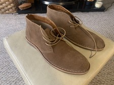 mens suede desert boots size 8