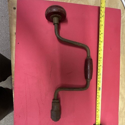 Vintage original hand crank - hand,
