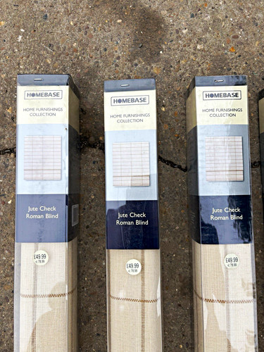 Homebase jute check roman - 5,