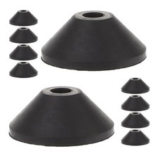 10 Pcs Sealing Rubber Gasket Conical Washers Fill Valve for Toilet Tank