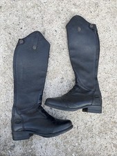 Shires Moretta Black Riding Boots Uk 4