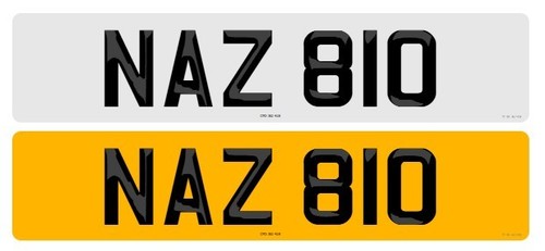 Cherished private number plate - number,