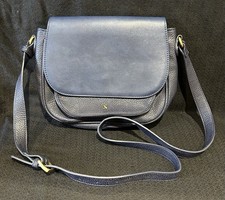 Joules Gorgeous PU Navy Saddle