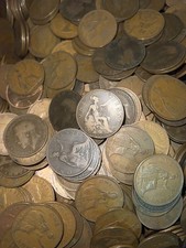 100 old pre 1971 pennies