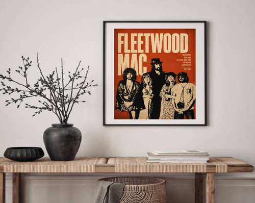 Fleetwood mac gloss print - a4,