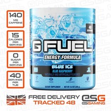 G Fuel Blue Ice Tub | Energy Drink Powder | 40 Servings | UK Seller | GFUEL
