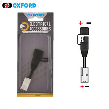 Oxford Oximiser To USA Style/SAE Connector Adapter Cable EL103
