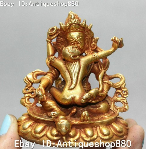 Tibet bronze gilt - bronze, temple