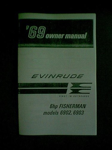 1969 evinrude fisherman - evinrude, hp