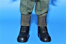 Vintage Action Man VAMAN Repro 1/6th Scale Khaki Elastic Boot Gaiters (one pair)