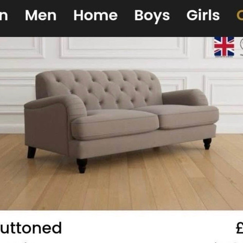 Next lilly buttoned seater - next,