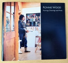RONNIE WOOD ROLLING STONES PAINTING EXHIBITION CATALOGUE