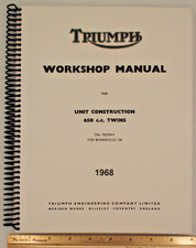 Triumph Workshop Manual 1968
