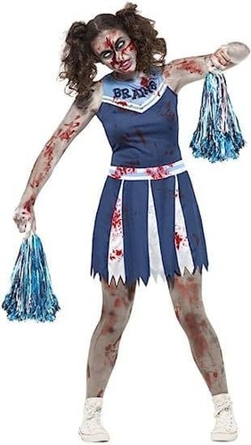 Halloween ladies zombie blue - ladies,
