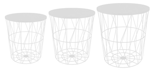 Modern round storage basket - modern,