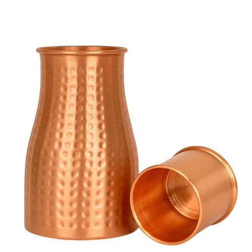 Copper water bottle 1000ml - copper,