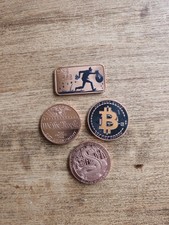 4 Premium 1 Oz Copper Bullion