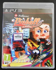 PS3 WILLIAMS PINBALL CLASSICS 2011 REGION 2 RATED PEGI 7 FRENCH EDITION