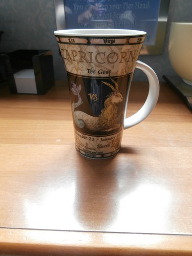 Dunoon latte mug capricorn - latte,