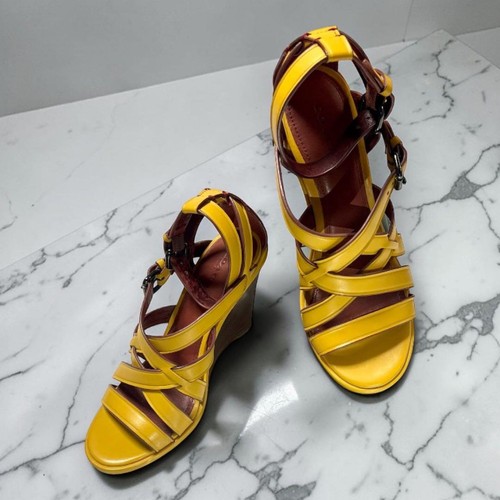 Coach wedge sandals - wedge, 37.5