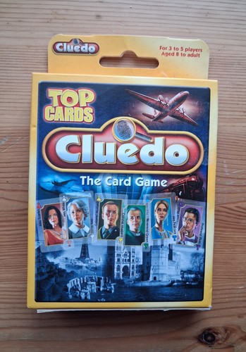 Cluedo the card - cluedo, cards