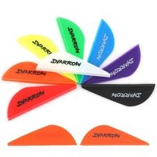 60X 2" Archery Vanes Rubber