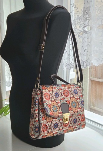 Boho tapestry crossbody - tapestry,