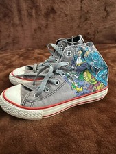 Kids Converse DC characters UK 13 High tops Superman Batman Joker Flash