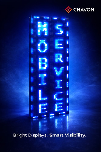 Led scrolling message board - scrolling,