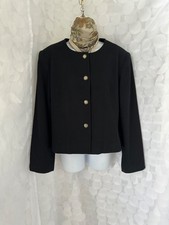 VTG Womens 100% Wool Black