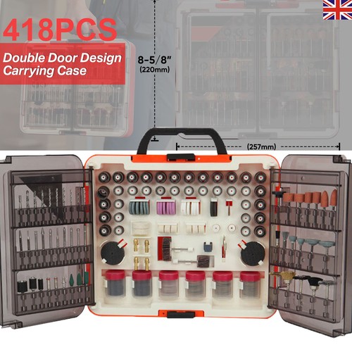 418pcs rotary tool accessories - 418pcs,