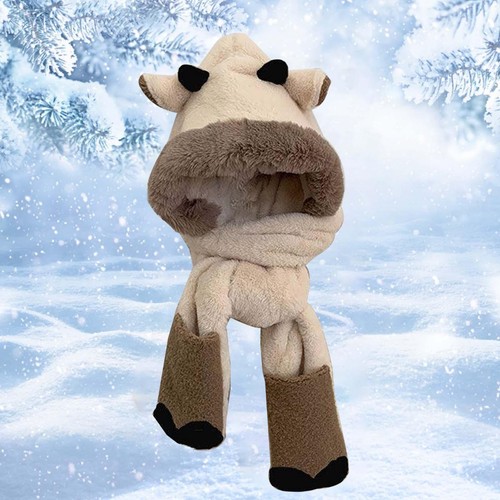 Cute ear hat gloves scarf - ear,