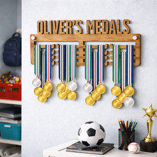 Personalised Medal Hanger
