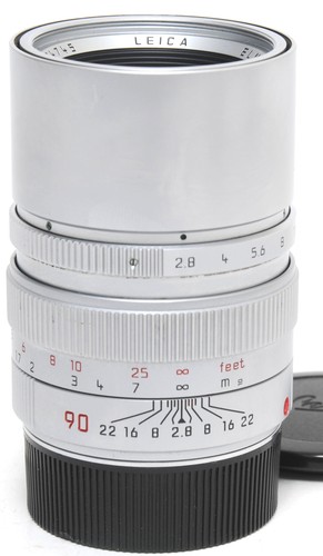 Leica mm elmarit m - 2.8/90,