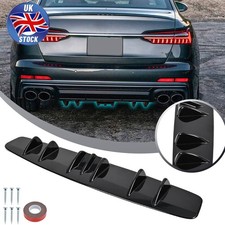 7 Fins Rear Diffuser Bumper