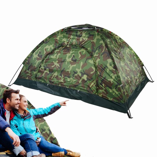 Person man family - person, tent