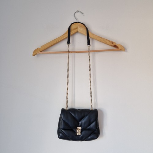 Zara black quilted mini - zara,