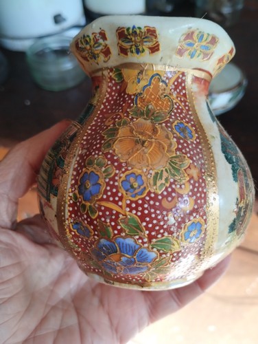 Hand painted chinese vase pot - hand-painted,