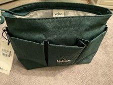 Kipling Valora Glitter Green