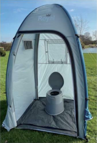 Inflatable utility tent - inflatable, royal