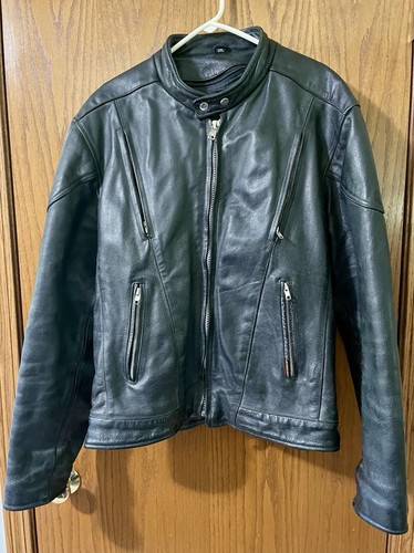 Interstate leather biker - leather,