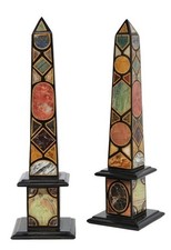 18" Marble Obelisk gemstone