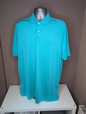 RLX Golf Polo Shirt Men’s L Blue Ralph Lauren Stretch