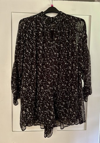 Zara woman mini playsuit black - mini,