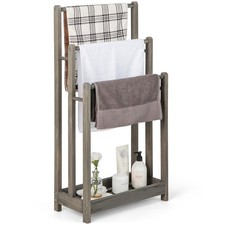 3-Tier Grey Wooden