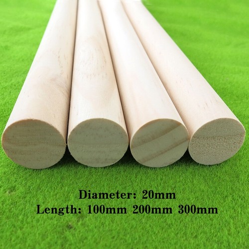 20mm round wooden - Ø,