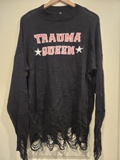 Dolls Kill Black "TRAUMA