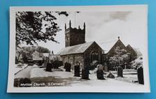 CORNWALL, ST MELLANUS CHURCH, MULLION, MID 20TH C, GLOSSY RP, UNPOSTED