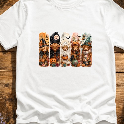 Halloween highland cows unisex - highland,