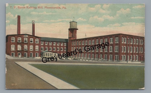 Byrne knitting mill factory - knitting,